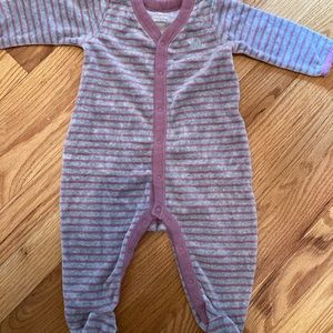 baby gap velvet onsie